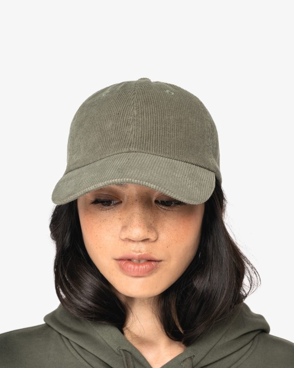 NATIVE SPIRIT Umweltfreundliche Unisex-Kordkappe - 6 Panels Kappe personalisierbar