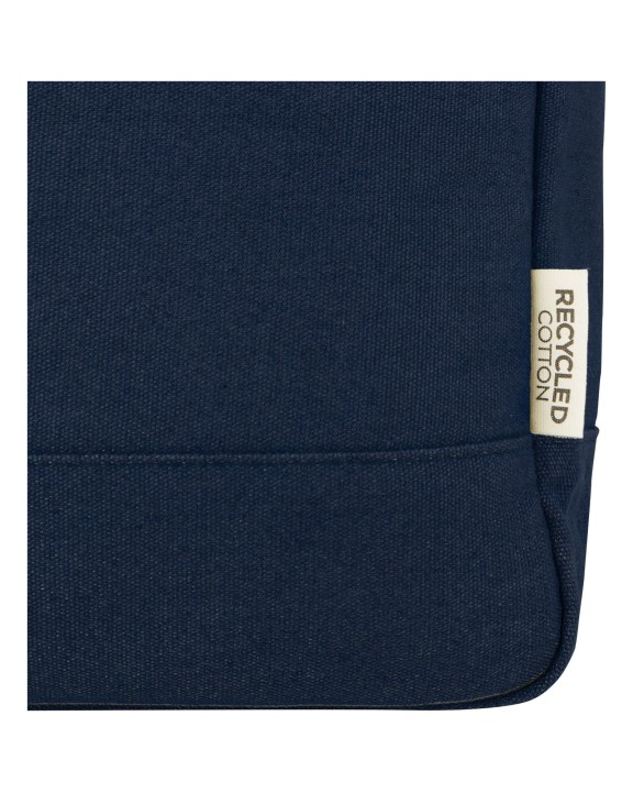 4DO Joey 15" GRS Rolltop Laptoprucksack aus recyceltem Canvas 15 L Tasche personalisierbar