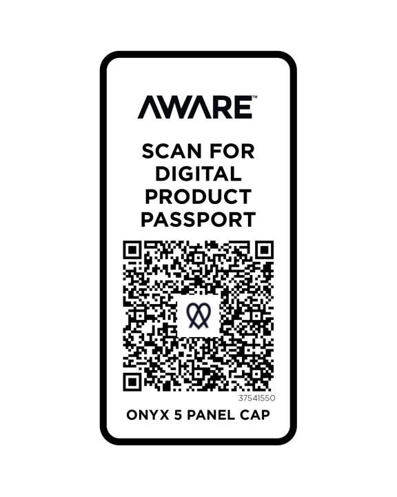 ELEVATE Onyx 5 Segmenten Aware™ recycelte Kappe Kappe personalisierbar