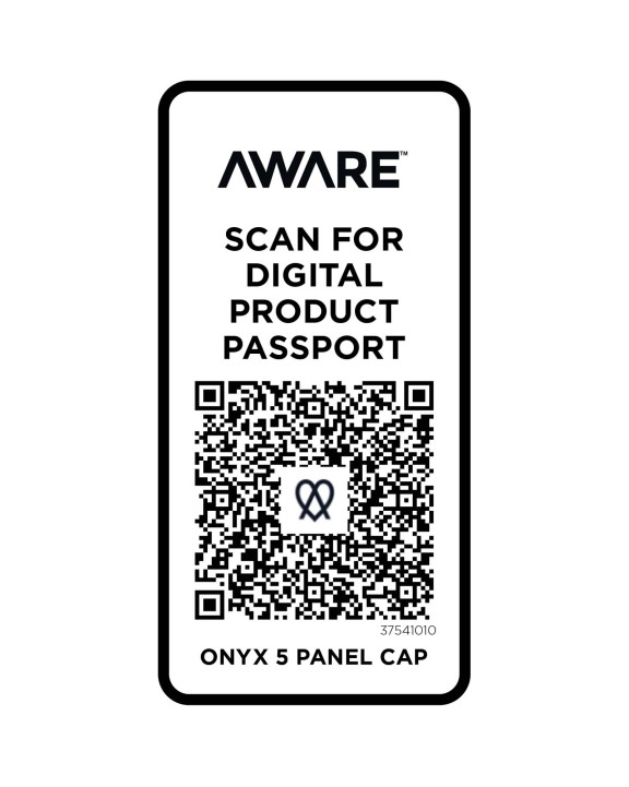 ELEVATE Onyx 5 Segmenten Aware™ recycelte Kappe Kappe personalisierbar