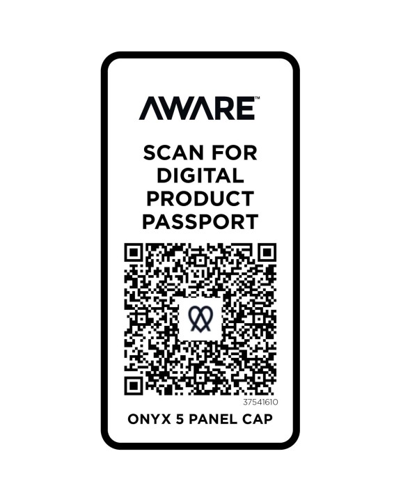 ELEVATE Onyx 5 Segmenten Aware™ recycelte Kappe Kappe personalisierbar