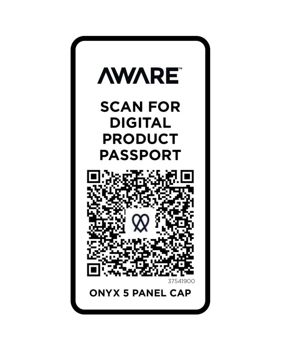ELEVATE Onyx 5 Segmenten Aware™ recycelte Kappe Kappe personalisierbar