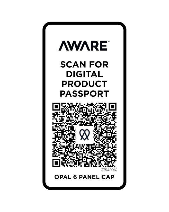 ELEVATE Opal 6 Segmenten Aware™ recycelte Kappe Kappe personalisierbar