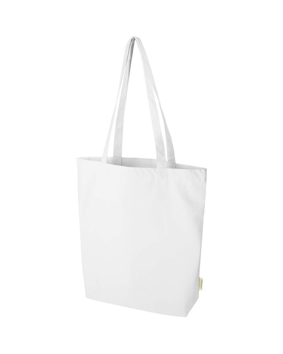 Tote bag 4DO Orissa draagtas van 270 g/m² biologisch katoen 10L voor bedrukking &amp; borduring