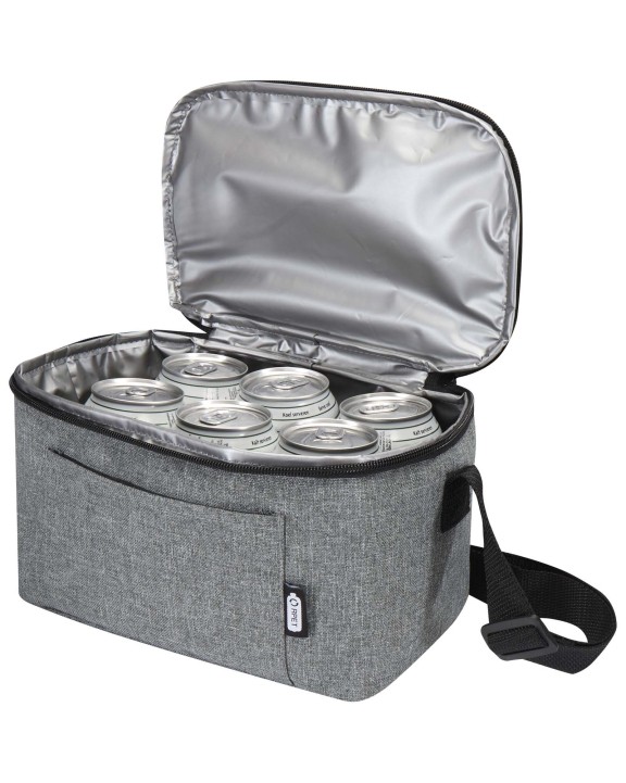 4DO Tundra GRS RPET Kühltasche für 6 Dosen 5L Tasche personalisierbar