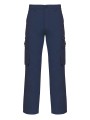 KARIBAN Pantalon multipoches homme bleu marine personnalisable