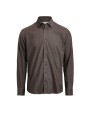 Hemd J. HARVEST & FROST Indigo Bow 134 Cord Shirt Tailored Fit M voor bedrukking &amp; borduring