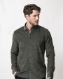 Chemise personnalisable J. HARVEST & FROST Indigo Bow 134 Cord Shirt Tailored Fit M