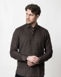 Hemd J. HARVEST & FROST Indigo Bow 134 Cord Shirt Tailored Fit M voor bedrukking &amp; borduring