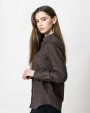 Hemd J. HARVEST & FROST Indigo Bow 134 Cord Shirt Contemporary Fit W voor bedrukking &amp; borduring