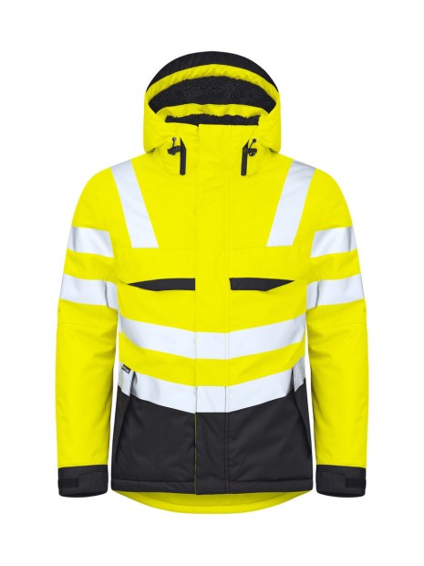 PROJOB 6425 VESTE FONCTIONNELLE, REMBOURRÉE EN ISO 20471 CLASSE 3 jaune/noir personnalisable