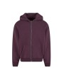 BUILD YOUR BRAND FLUFFY ZIP HOODY Sweatshirt personalisierbar