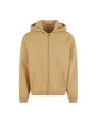 BUILD YOUR BRAND FLUFFY ZIP HOODY Sweatshirt personalisierbar