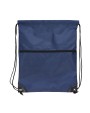 Sac & bagagerie personnalisable 4DO Sac à cordon 210T R-PET avec fermeture éclair