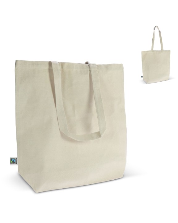 4DO Tasche Fairtrade 270g/m² 42x12x43 cm Tasche personalisierbar