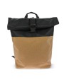 4DO Rolltop-Rucksack Kork & R-PET 18L Tasche personalisierbar