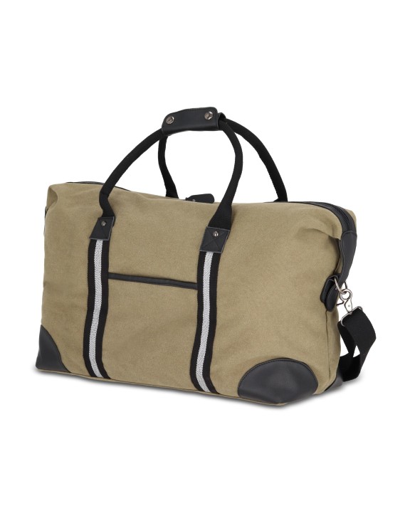 4DO Weekender-Tasche aus recyceltem Baumwoll-Canvas Harper Tasche personalisierbar