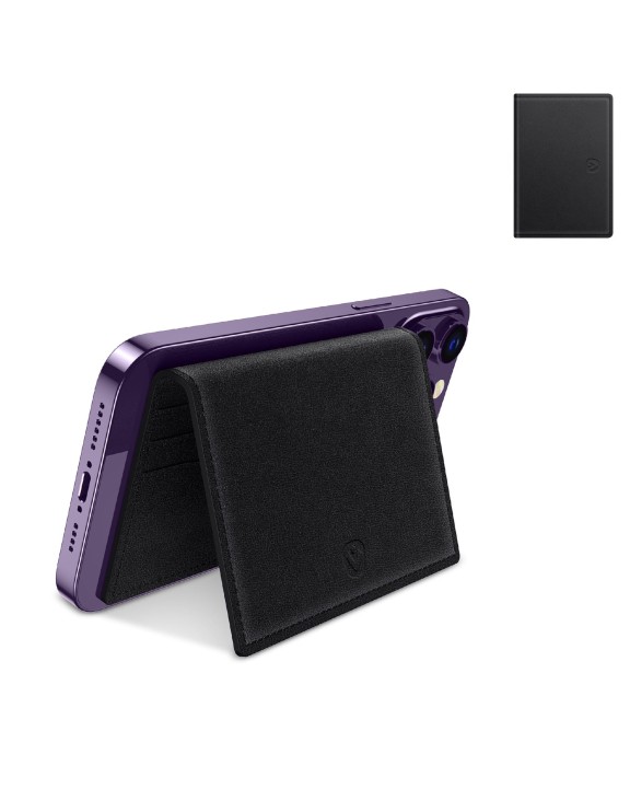 VALENTA 587303 Valenta Card Wallet Magsafe Leather Tasche personalisierbar