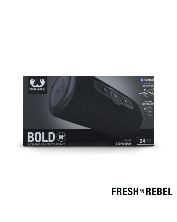FRESH 'N REBEL  1RB7400 I Fresh 'n Rebel Bold M2-Waterproof Bluetooth speaker Tasche personalisierbar