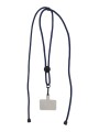Sacs & Bagagerie à personnaliser 4DO Cordon téléphonique réglable bleu foncé