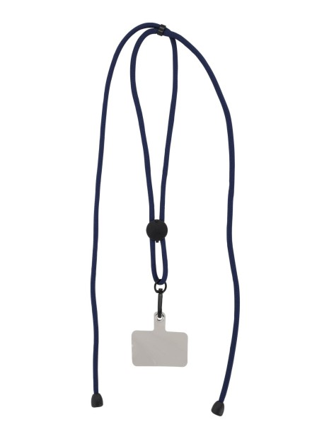 Sacs & Bagagerie à personnaliser 4DO Cordon téléphonique réglable bleu foncé