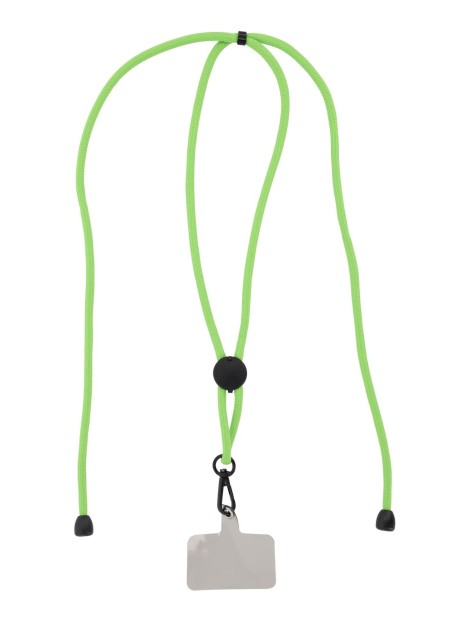 Sacs & Bagagerie à personnaliser 4DO Cordon téléphonique réglable vert fluo