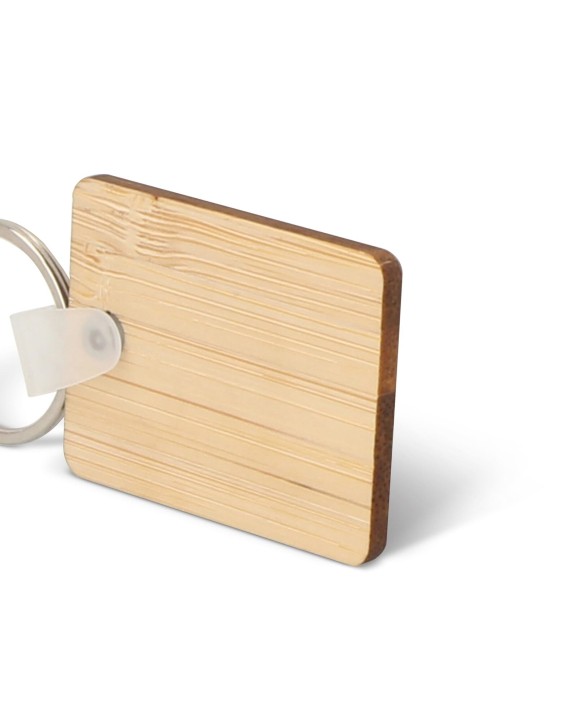Sac & bagagerie personnalisable 4DO Porte-clés Bambou rectangulaire
