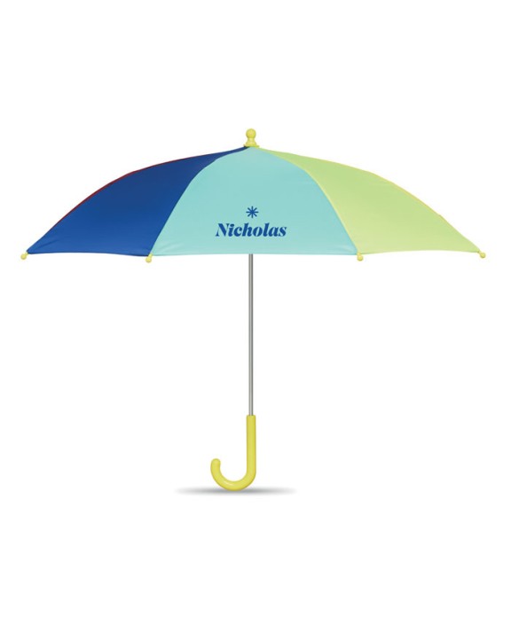 4DO 18" Regenschirm für Kinder Regenschirm personalisierbar