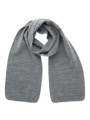 Bonnets, Écharpes & Gants à personnaliser 4DO Echarpe en polyester RPET blanc/gris