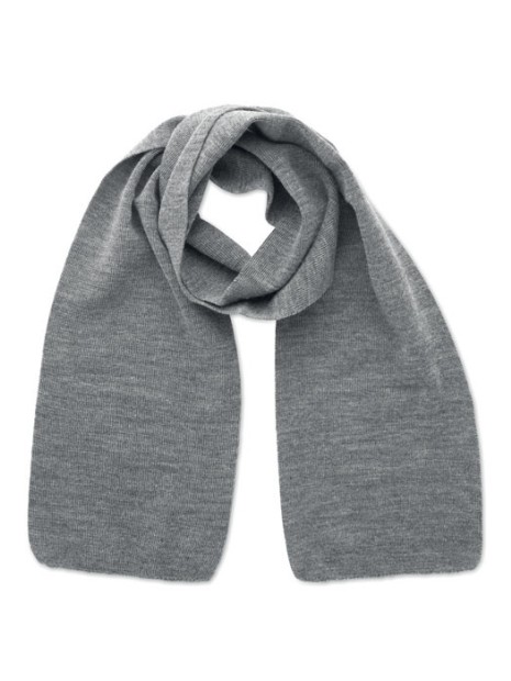 Bonnets, Écharpes & Gants à personnaliser 4DO Echarpe en polyester RPET blanc/gris
