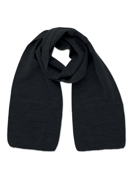 Bonnets, Écharpes & Gants à personnaliser 4DO Echarpe en polyester RPET noir