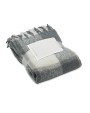 4DO Karierte Mohair-Decke Plaid personalisierbar