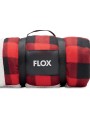 Plaids à personnaliser 4DO Couverture polaire sherpa RPET rouge