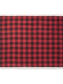 Plaids à personnaliser 4DO Couverture polaire sherpa RPET rouge