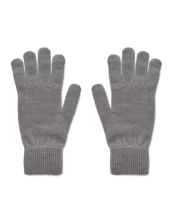 Muts, Sjaal & Wanten 4DO Gebreide handschoenen van RPET voor bedrukking &amp; borduring
