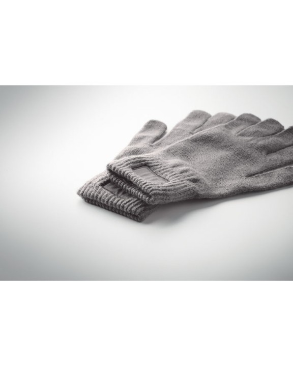4DO Gestrickte Handschuhe RPET Mütze, Schal & Handschuh personalisierbar