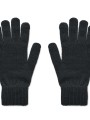 Bonnets, Écharpes & Gants à personnaliser 4DO Gants tricotés en RPET noir