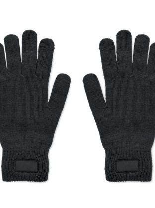 Gants tricotés en RPET