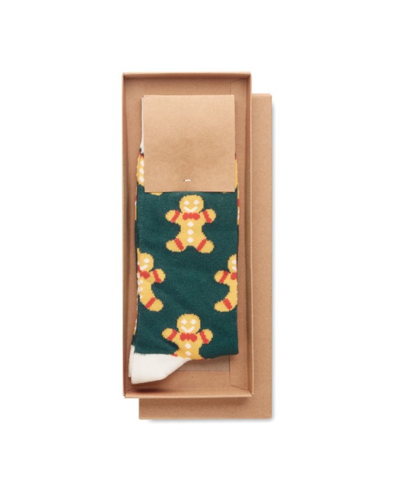 4DO Weihnachtssocken Gr. L Accessoire personalisierbar