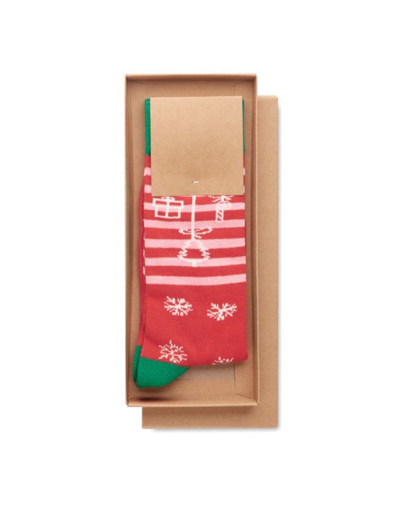 4DO Weihnachtssocken Gr. L Accessoire personalisierbar