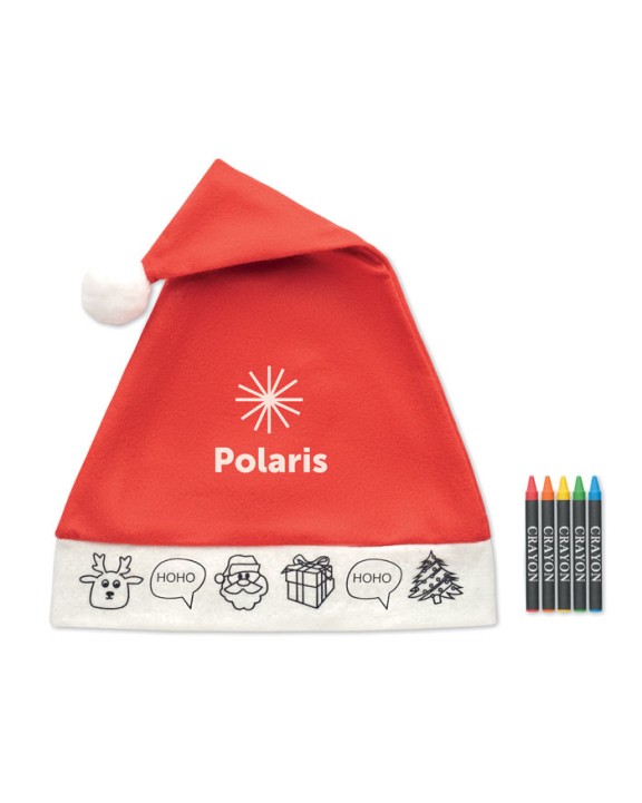 4DO Nikolausmütze für Kinder Accessoire personalisierbar