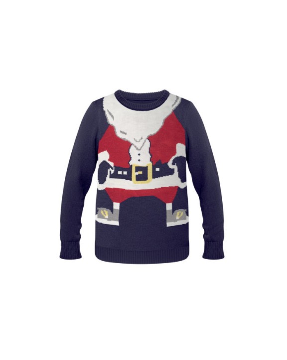 4DO Weihnachtspullover S/M Accessoire personalisierbar