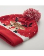 Accessoire personnalisable 4DO Bonnet à pompon tricoté