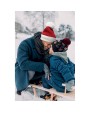 4DO Weihnachtliche Strickmütze Accessoire personalisierbar