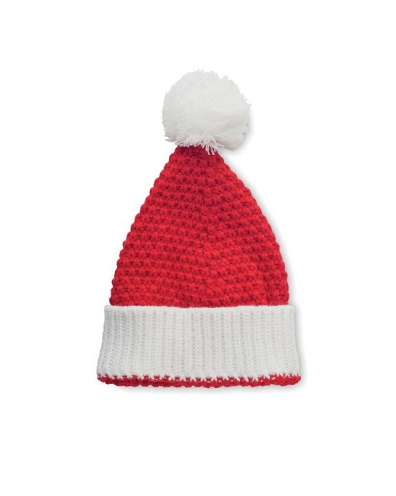Accessoire personnalisable 4DO Bonnet de Noël en tricot