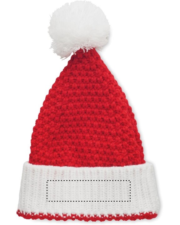 4DO Weihnachtliche Strickmütze Accessoire personalisierbar