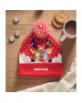 Accessoire personnalisable 4DO Bonnet de Noël tricoté avec LED