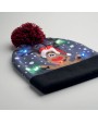 Accessoire personnalisable 4DO Bonnet de Noël tricoté avec LED