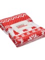 Plaids à personnaliser 4DO Couverture en RPET 190 gr/m². rouge