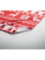 Plaids à personnaliser 4DO Couverture en RPET 190 gr/m². rouge